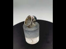 Bent Knudsen Sterling Silver Ring No 4 with Hematite