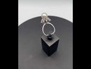 Georg Jensen & Wendel 18 K Weißgold Ring mit Perle und Diamanten 1,4 ct