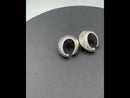 Georg Jensen Sterling Silver Earrings by Nanna Ditzel No 126