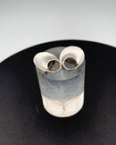 Georg Jensen Sterling Sølv Møbius Øreklips No 142 - Danam Antik