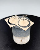 Bent Knudsen Sterling Sølv Øreringe - Danam Antik