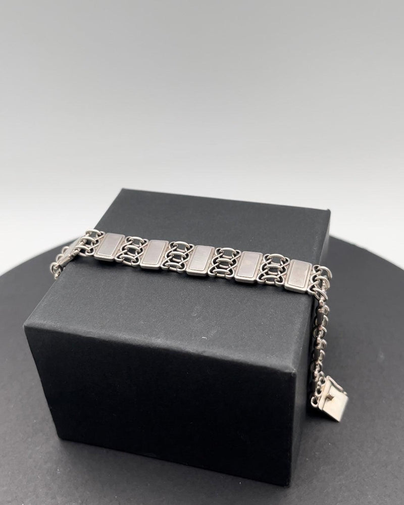 Georg Jensen Sterling Sølv Armlænke No. 75 - Danam Antik