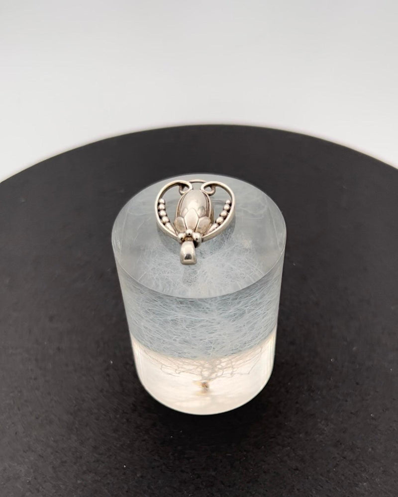Georg Jensen Årsvedhæng i Sterling Sølv fra 1990 - Danam Antik