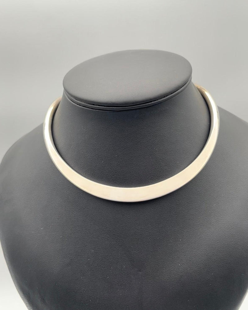 Georg Jensen Sterling Sølv Halsring No 9A - Danam Antik