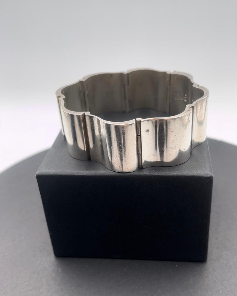 Georg Jensen Sterling Silver Bangle No 432 Nanna Ditzel Wave 