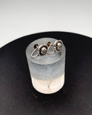 Georg Jensen Sterling Sølv Blomster Øreskruer No 68 - Danam Antik