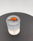 Georg Jensen Årsvedhæng i Sterling Sølv med Rav 1995 - Danam Antik