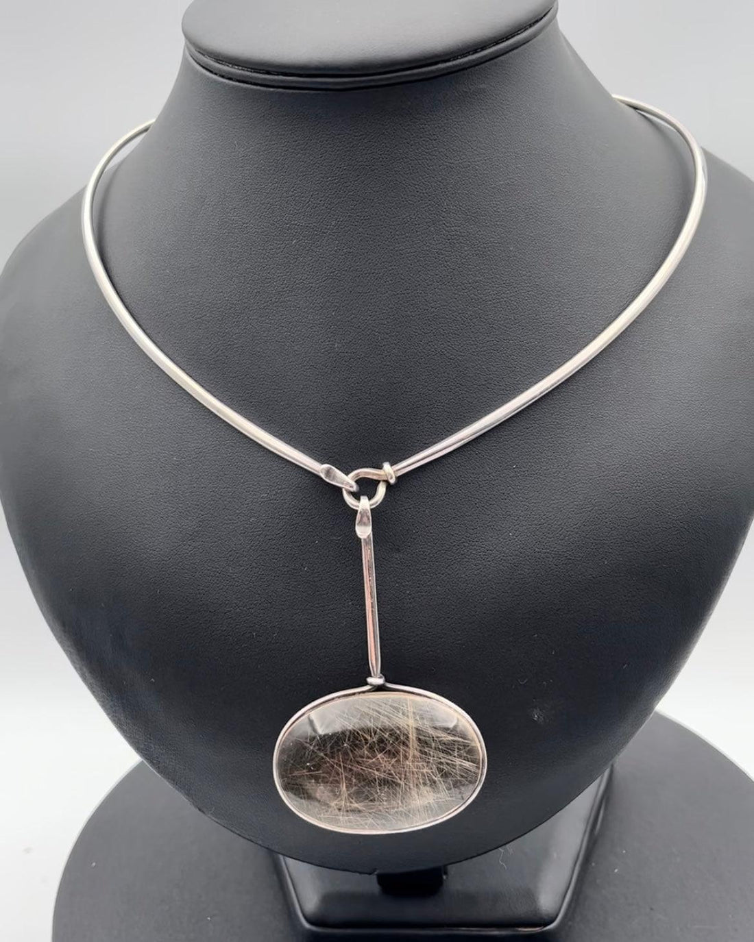 Georg Jensen Sterling Silver Torun Necklace No 174 with Torun Pendant