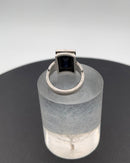 Hans Hansen Sterling sølv Ring med blå safir No 304 - Danam Antik