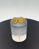 Georg Jensen 18K Guld Øreskruer Prydet med Perle. - Danam Antik