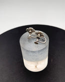 Georg Jensen Sterling Sølv Blomster Øreskruer No 68 - Danam Antik