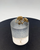 Hans Hansen Øreringe i Forgyldt Sterling Sølv - Danam Antik