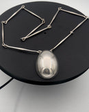 Georg Jensen Sterling Sølv Astrid Fog Halskæde No 122 - Danam Antik