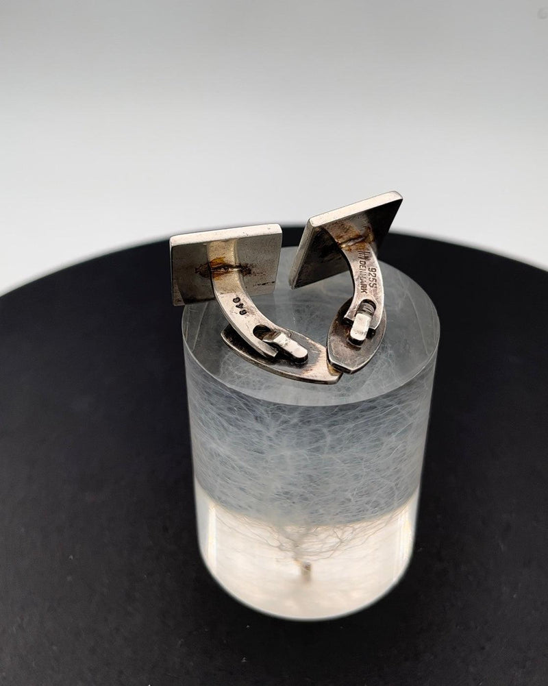 Hans Hansen Sterling Sølv Manchetknapper No 646 - Danam Antik