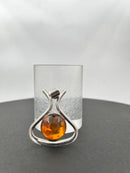 Niels Erik From Sterling Sølv vedhæng med rav - Danam Antik