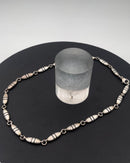 Georg Jensen Sterling Sølv Leddelt Halskæde No 391 - Danam Antik