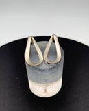 Georg Jensen Sterling Sølv Øreringe No 452 Infinity - Danam Antik