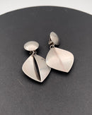 Georg Jensen Sterling Sølv Øreclips No 380B - Danam Antik