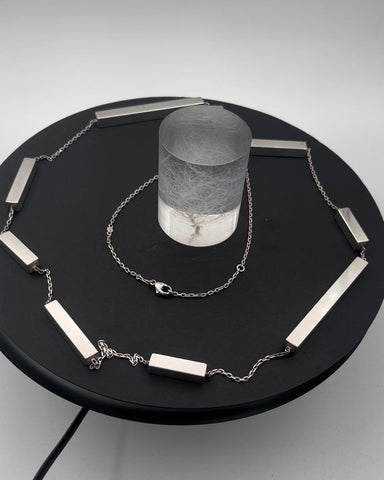 Georg Jensen Sterling Silber Halskette Aria