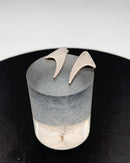 Bent Knudsen Sterling Sølv Øreringe - Danam Antik