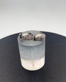 Georg Jensen Sterling Sølv Års Øreclips 2011 Rosa Quartz - Danam Antik