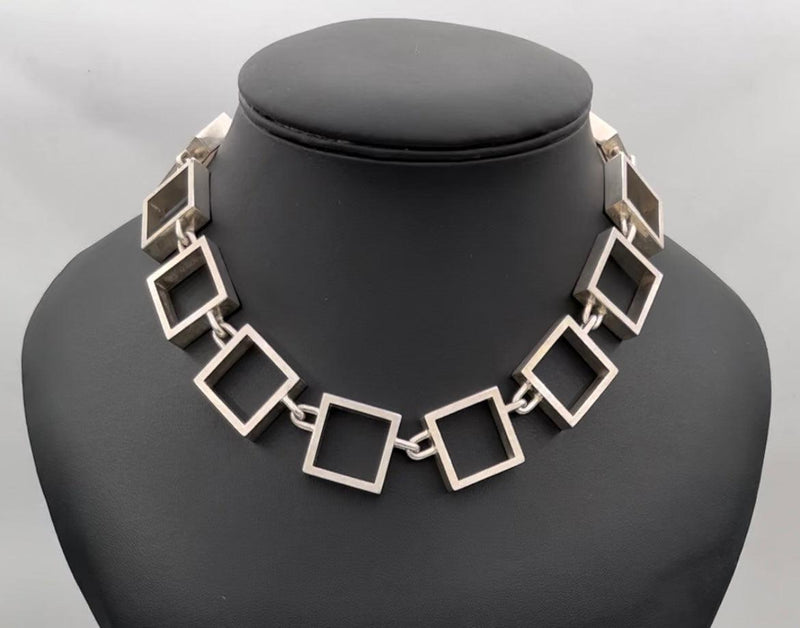 Hans Hansen Sterling Sølv Halskæde - Danam Antik