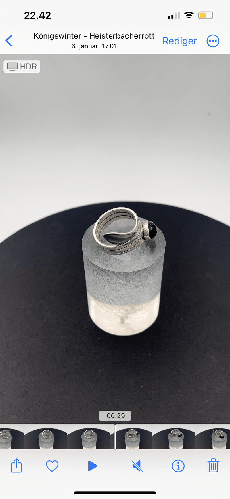 Hans Hansen Sterling Sølv Ring med Amethyst - Danam Antik