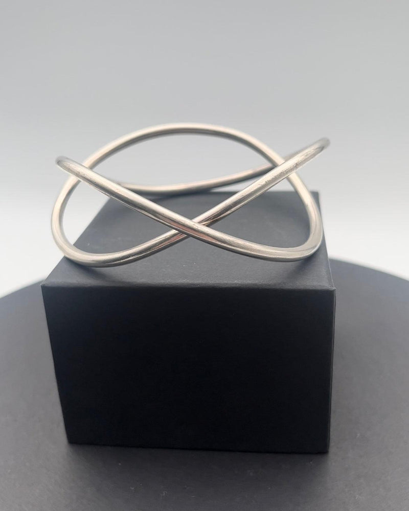 Georg Jensen Sterling Sølv Armbånd Alliance No 554A Størrelse Small - Danam Antik