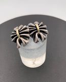 Georg Jensen Sterling Sølv og 18K Guld Lene Munthe Øreringe No 400 - Danam Antik