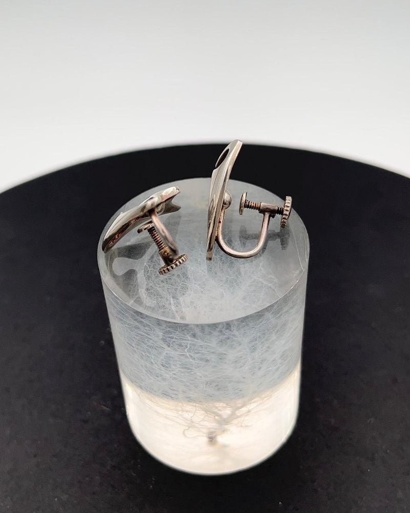 Georg Jensen Sterling Sølv Øreringe No 119(Skruer) Henning Koppel - Danam Antik