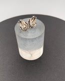 Georg Jensen Sterling Sølv 2005 Års Øreclips med Karneol - Danam Antik