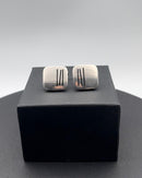 Hans Hansen Sterling Sølv Manchet knapper No 637 E - Danam Antik