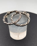 Georg Jensen Sterling Sølv Øreringe (skruer) - Danam Antik