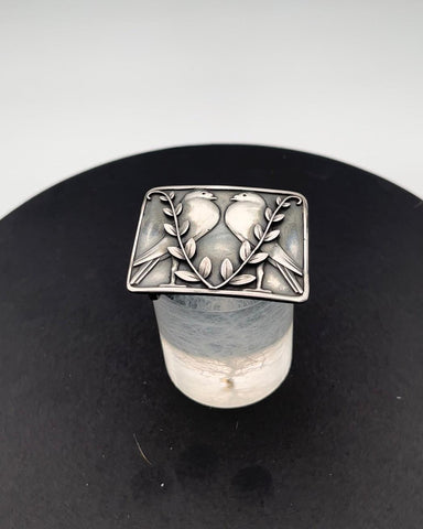 Georg Jensen Sterling Sølv Bæltespænde No 68