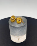 Georg Jensen 18K Guld Øreskruer Prydet med Perle. - Danam Antik