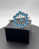 Georg Jensen Sterling Sølv Armring med emalje No 238 - Danam Antik