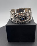 Georg Jensen Sterling Sølv Armbånd No 32 med Syntetisk Safir - Danam Antik