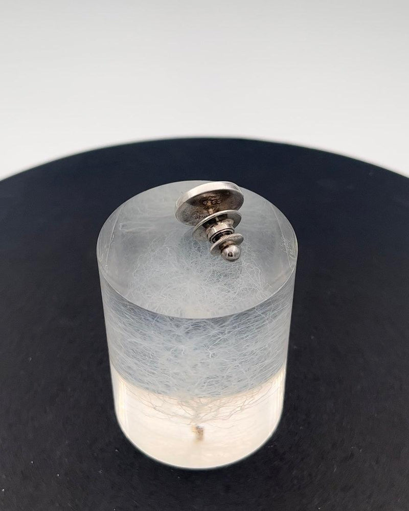 Hans Hansen Sterling Sølv Slipsenål, Rund - Danam Antik