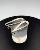 Georg Jensen Sterling Sølv Øreringe No 452 Infinity - Danam Antik