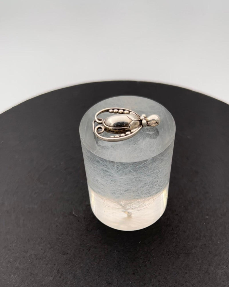 Georg Jensen Årsvedhæng i Sterling Sølv fra 1990 - Danam Antik
