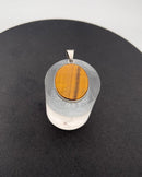 Niels Erik From Sterling Sølv vedhæng med Tigerøje - Danam Antik