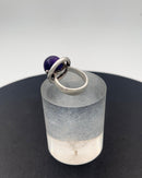 Hans Hansen Sterling Sølv Ring med Ametyst - Danam Antik