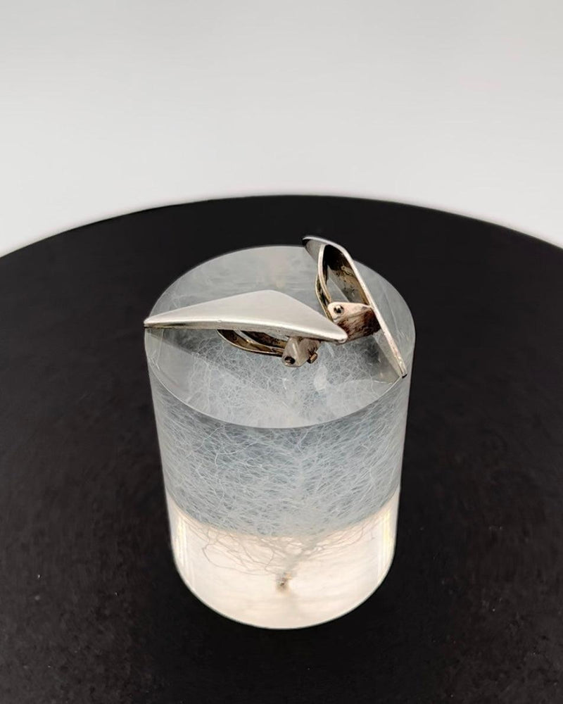 Hans Hansen Sterling Sølv Øreringe No 432 - Danam Antik