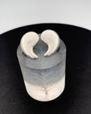 Georg Jensen Sterling Sølv Øreklips No 397 - Danam Antik