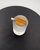 Niels Erik From Sterling Sølv vedhæng med Tigerøje - Danam Antik