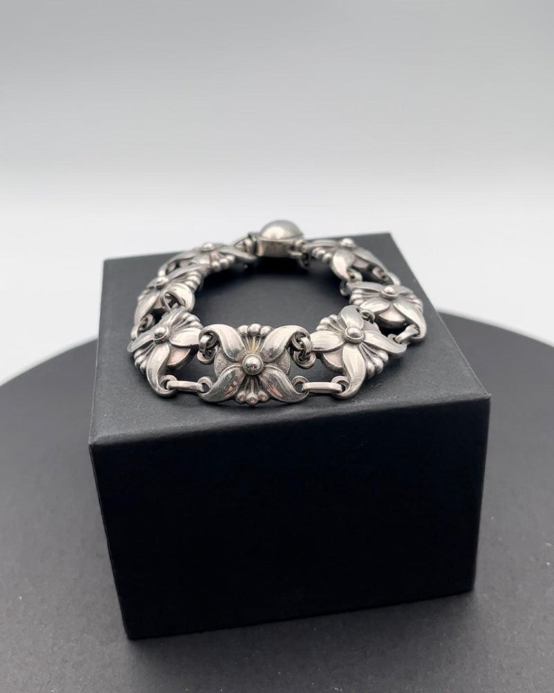 Georg Jensen Sterling Sølv Armlænke No. 37 (1915-1930) - Danam Antik