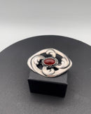 Tidlig Georg Jensen Sølv Broche No 11, Rav (1904-08) - Danam Antik