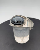 Bent Knudsen Sterling Sølv Armring med Hæmatit No 19 - Danam Antik