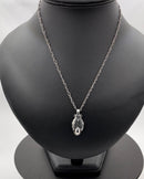 Georg Jensen Sterling Sølv 2008 Årsvedhæng med halskæde - Danam Antik