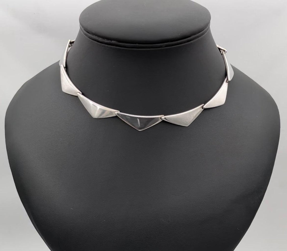 Hans Hansen Sterling Silver Necklace No 315